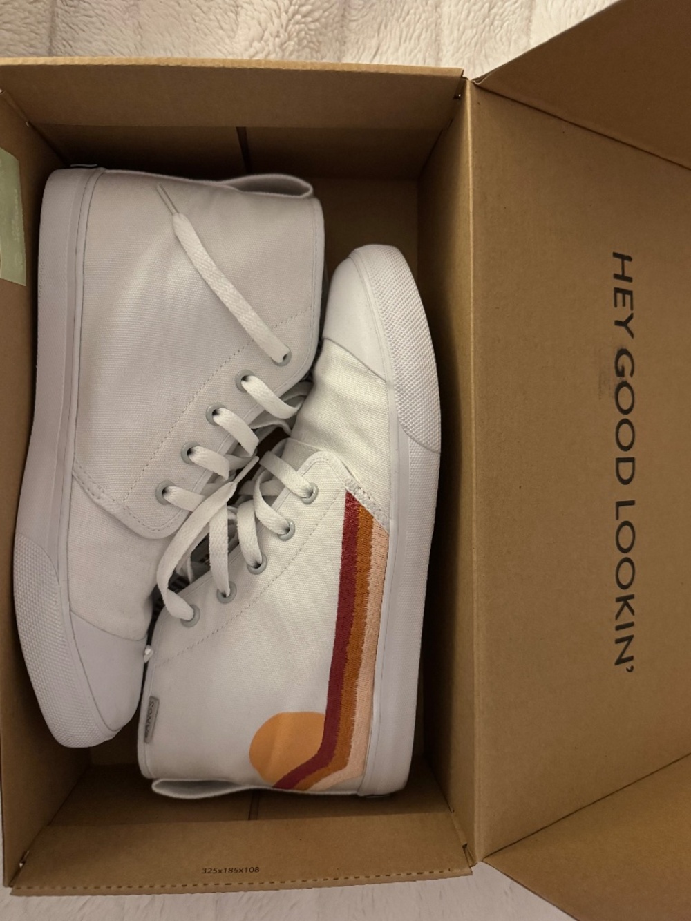 Bangs high top shoes